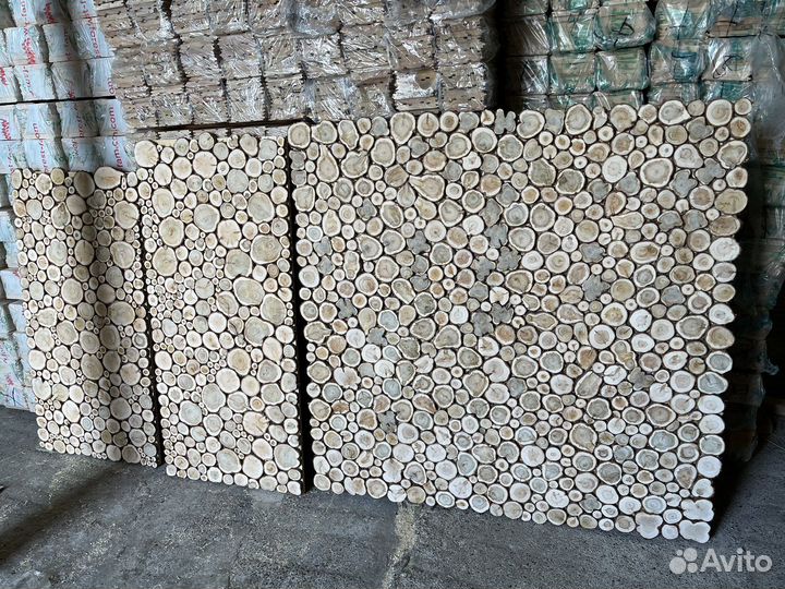 Панно из можжевельника