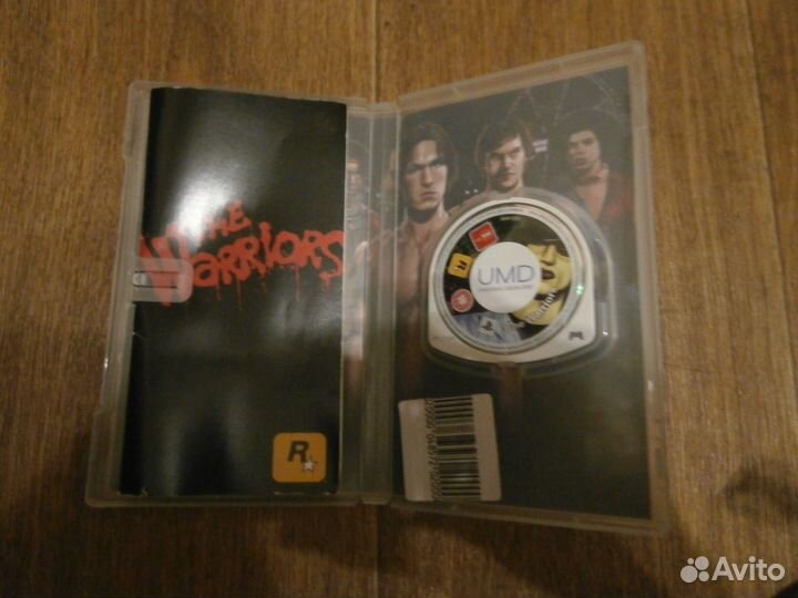Редкий диски UMD the Warriors для PSP