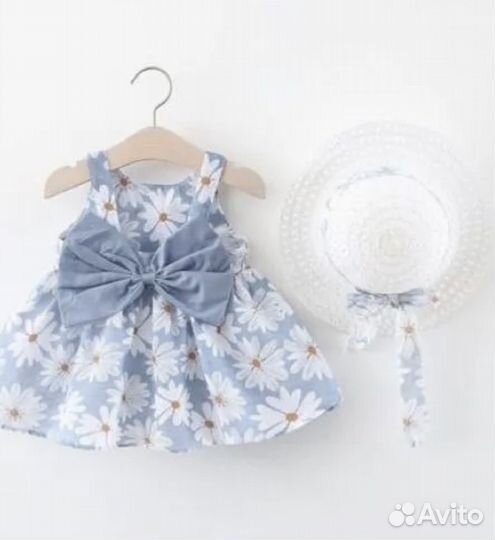 Продано Летнее Платье для девочки 74-80