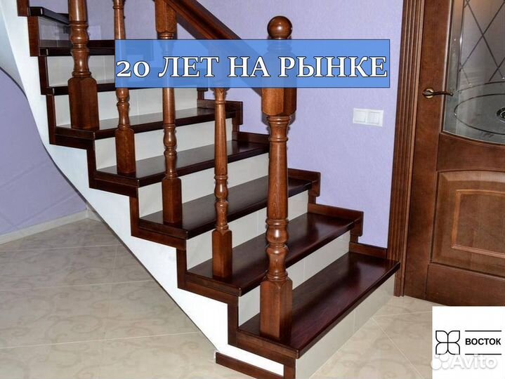 Облицовка бетонной лестницы