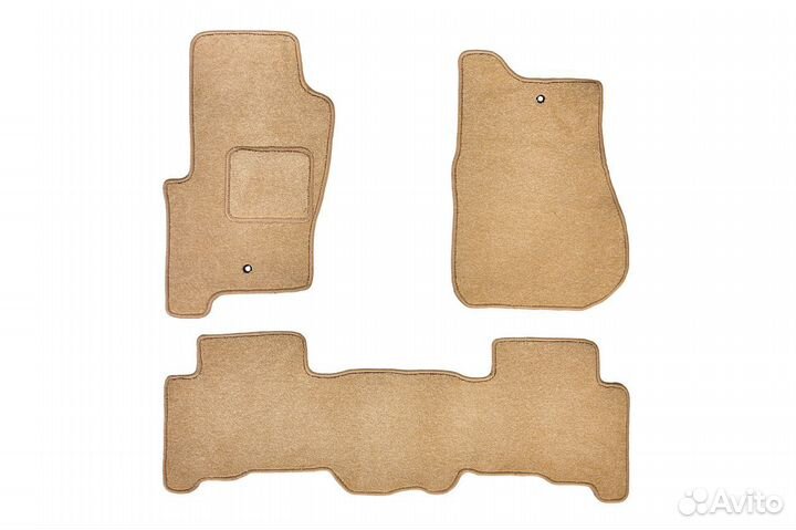 Коврики в салон Discovery 3 /4, ворсовые, бежевые