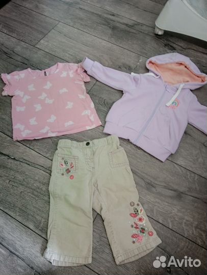 Детские вещи пакетом р74-80