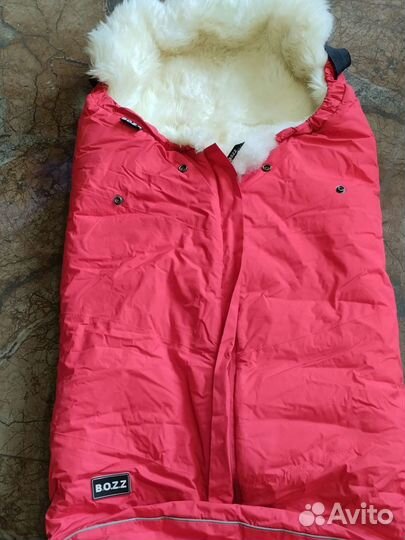 Зимний конверт в коляску 