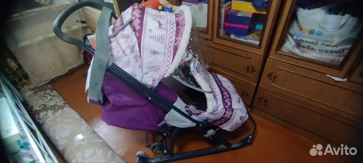 Санки коляска