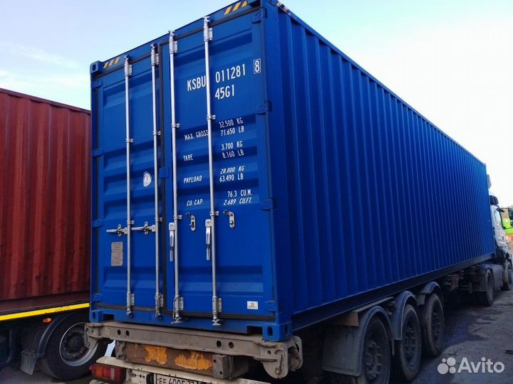 Морские контейнеры 40 20 футов