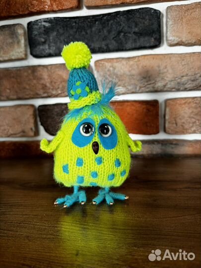 Вязанная игрушка, ручная работа. Амигуруми