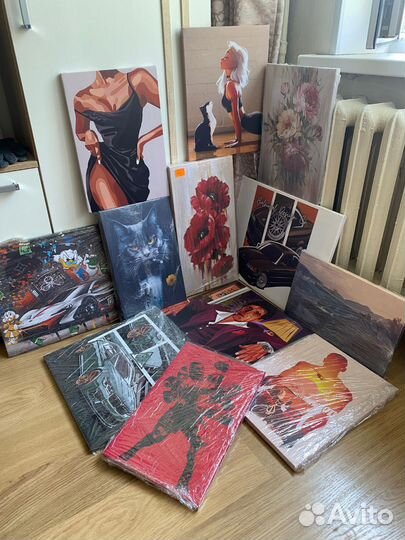 Картины новые разные остаток