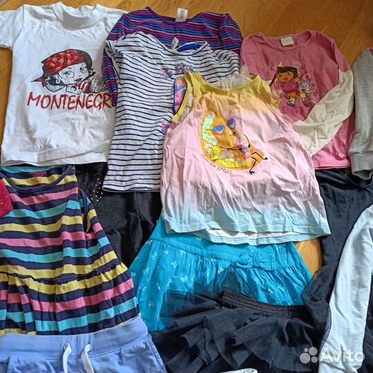 Одежда пакетом для девочки 122-134