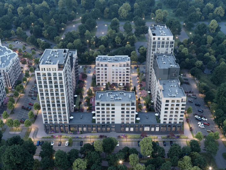 2-к. квартира, 56,9 м², 6/18 эт.