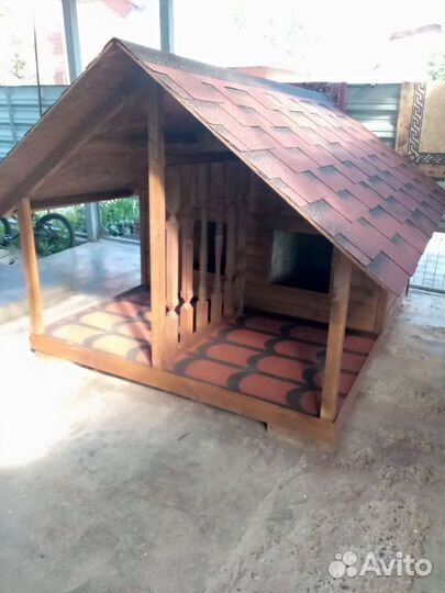 Будка конура дом для собак и кошек собачья будка