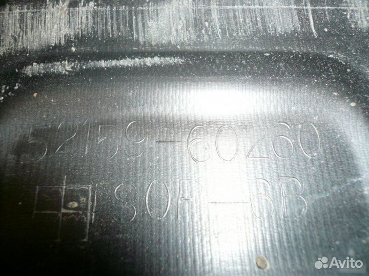 Бампер задний Toyota Land Cruiser 200 2015