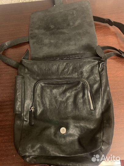 Мужская кожаная сумка через плечо бу Германия