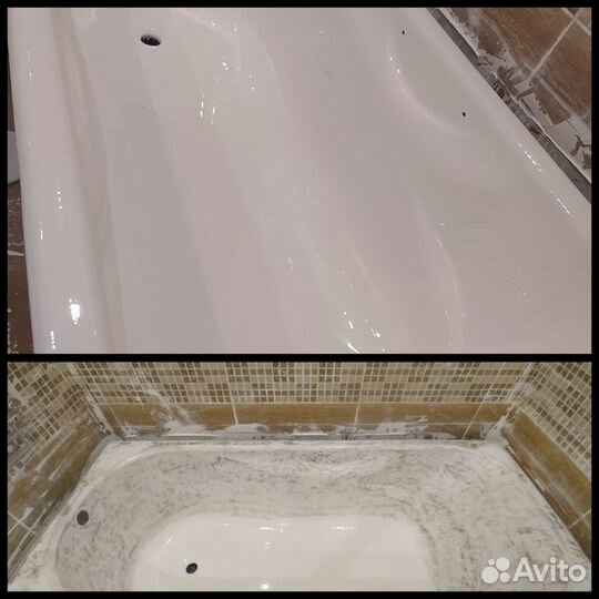 Реставрация ванн жидким акрилом