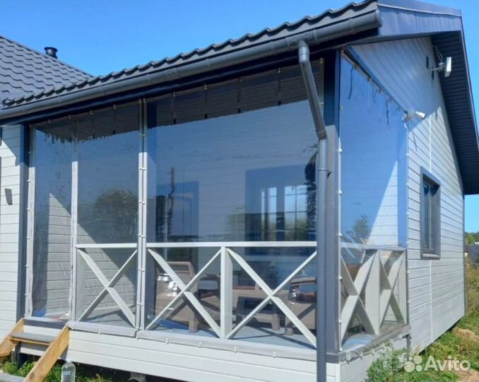 Мягкие окна для террас и беседок