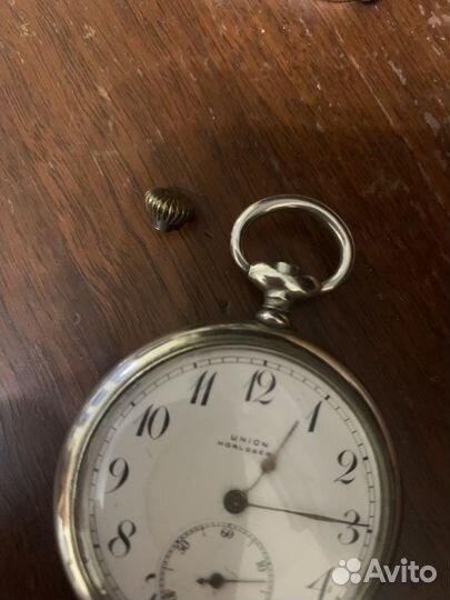 Часы 1930-е Union horlogere Швейцария на ходу