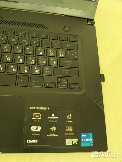 Asus Игровой ноутбук с GeForce RTX 3070 8G