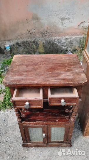 Тумбочка тумба старинная антикварная