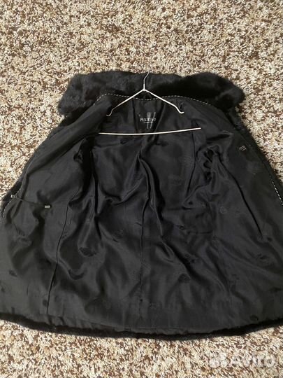 Шуба норковая поперечная