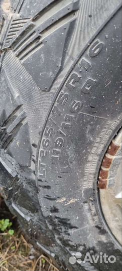 Резина М/Т с дисками на паджеро 2 и паджеро спорт