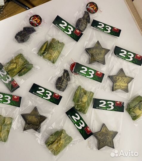 Мыло к 23 февраля