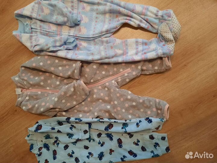 Вещи пакетом для девочки 74-80 см