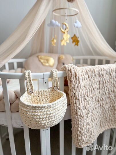 Бортики в кроватку новые