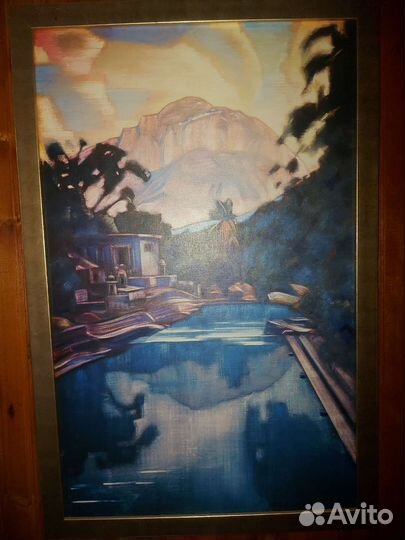 Старинная антикварная картина