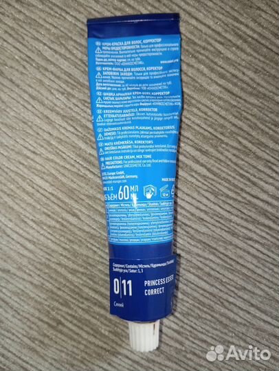 Крем-краска (корректор) для волос Estel 0.11