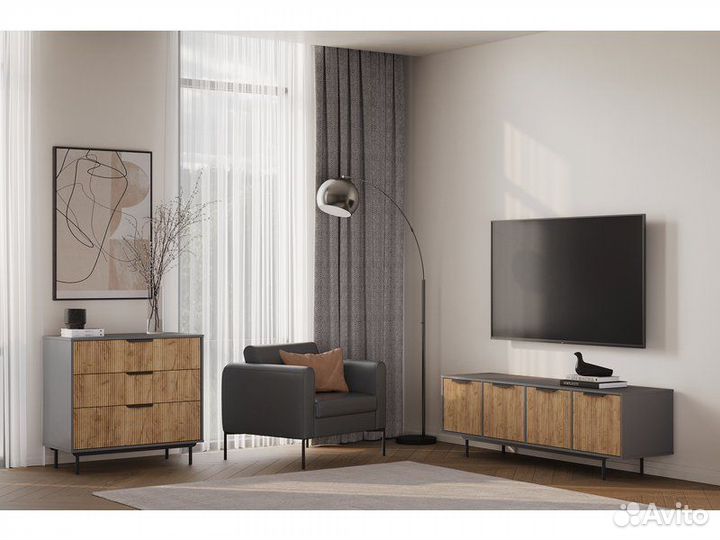 Тв-тумба Леванте Grey
