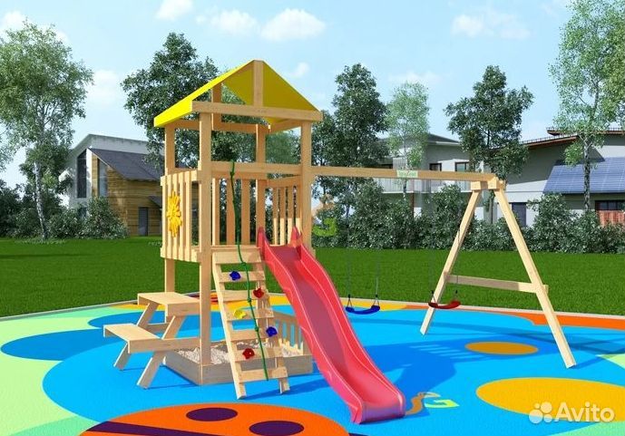 Детская площадка Крафтик со столиком