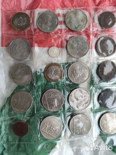 Монеты разные