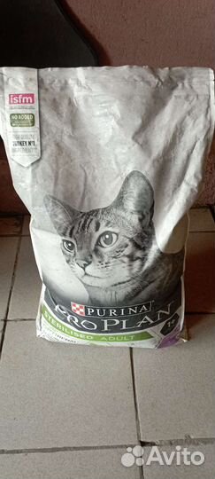 Корм для стерилизованных кошек Pro Plan 10 кг