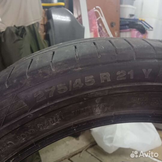 Continental ContiSportContact 5 275/45 R21 и 315/40 R21