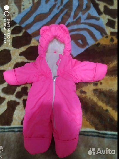 Комплект на выписку для девочки зима