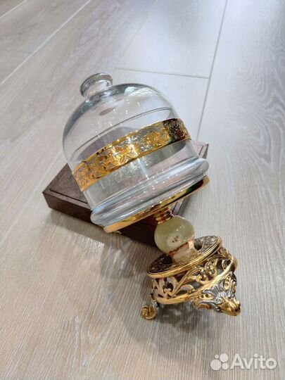 Конфетница с крышкой (г. Златоуст)