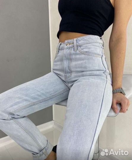 Новые джинсы мом