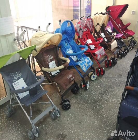 Прогулочные коляски большой выбор