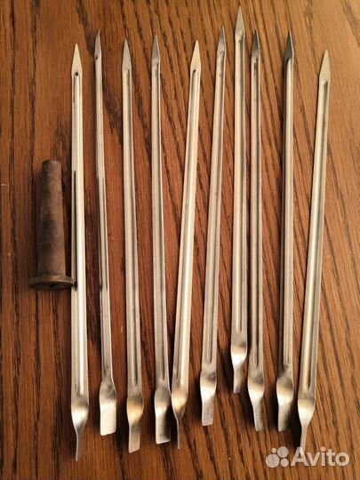 Шампура из нержавейки 32см