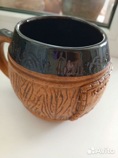 Кружка керамическая для кваса, пива