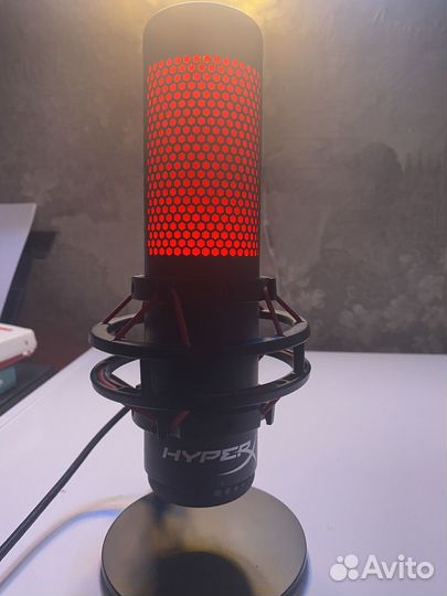 Студийный/игровой микрофон HyperX QuadCast