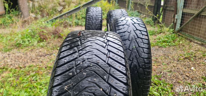 Комплект колёс r17 5х100 на зимней шипованной