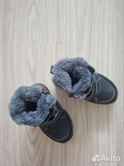 Зимние ботинки на мальчика 24 размер