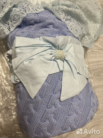 Конверт на выписку для мальчика, зима