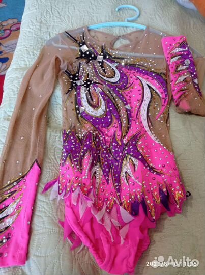 Купальник для художественной гимнастики 130-140