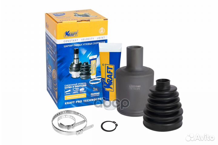 ШРУС MB GLK/C 08- 2.0/3.5 внутр. KT059252 Kraft