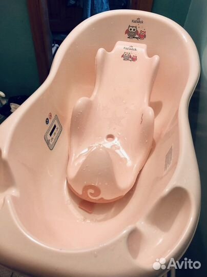 Детская ванночка с горкой