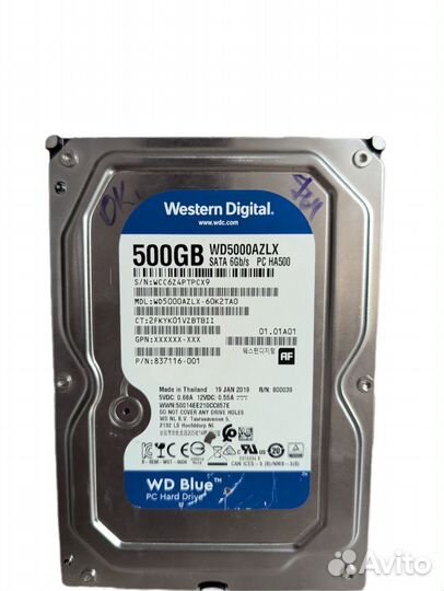 Western Digital WD5000azlx