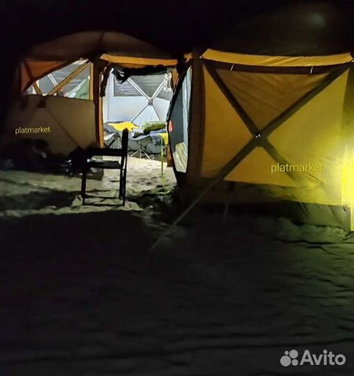 Шатер палатка автоматическая шестиугольный летний