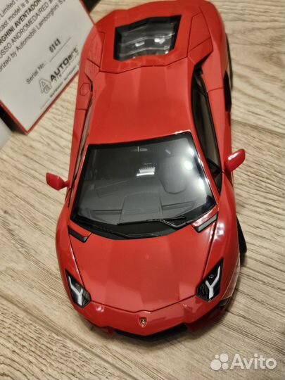 Lamborghini aventador 700-4 autoart 1 18