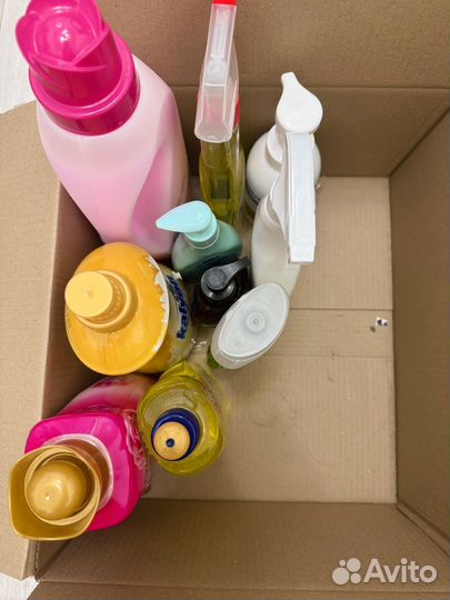 Коробка бытовой химии